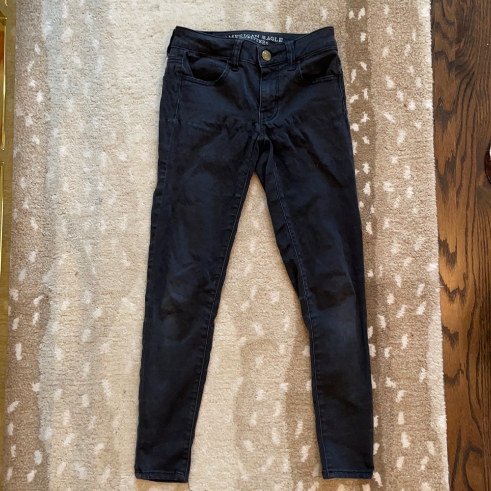 American Eagle black jeggings
